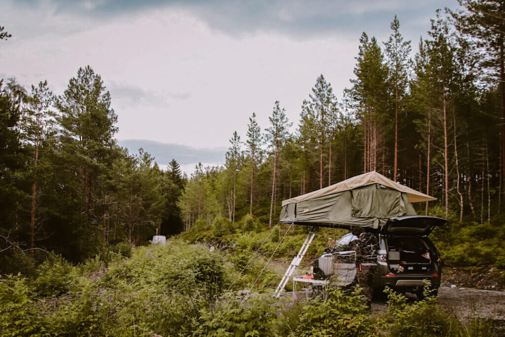 rooftop tent car conversion