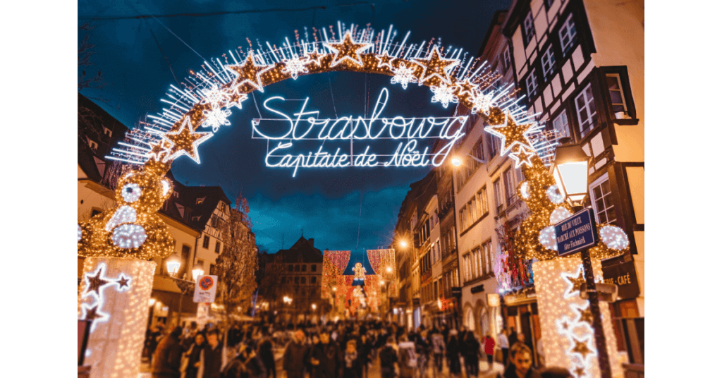 european christmas market strasbourg capital de noel